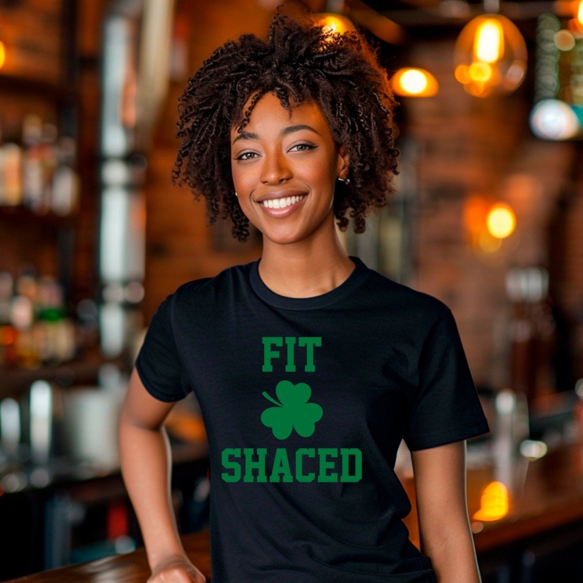 Fit Shaced St. Patrick's Day Premium T-Shirt - Embedded Designz