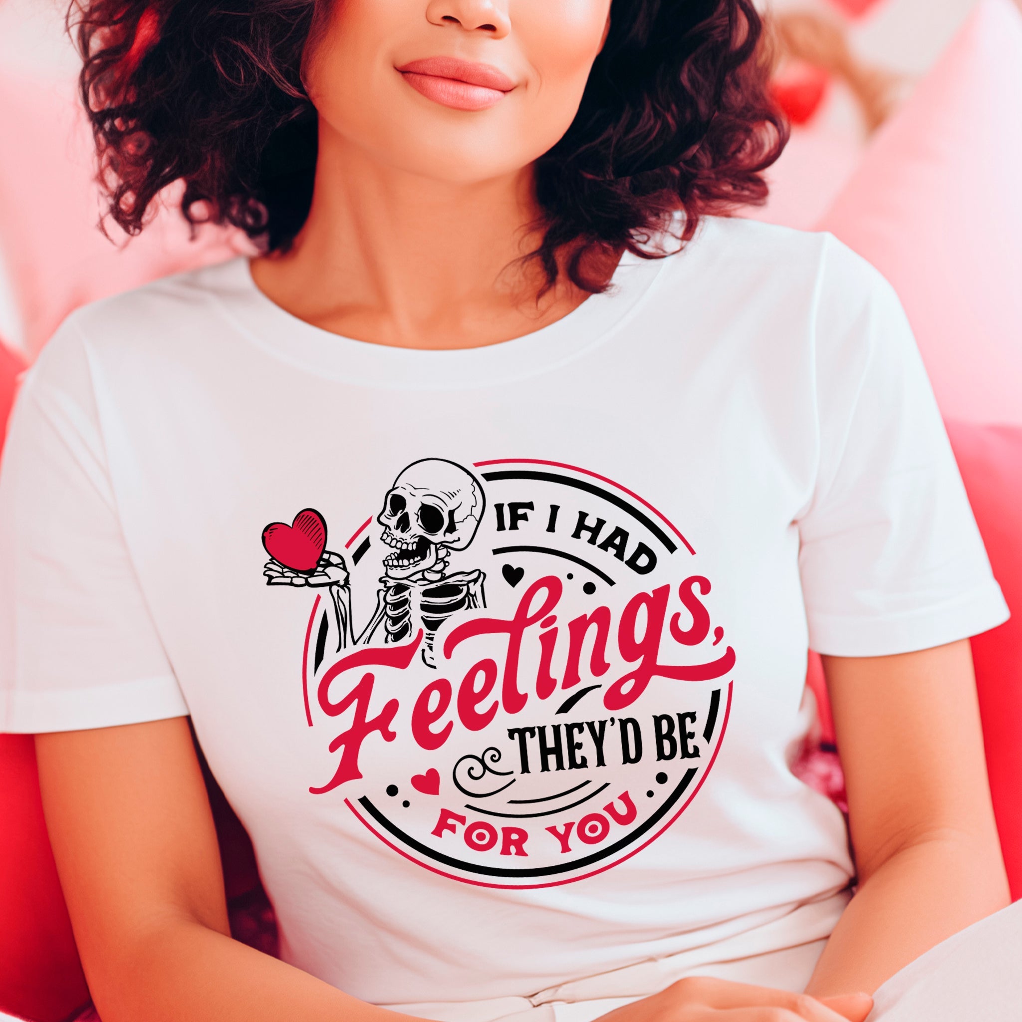 If I Had Feelings, They'd Be For You Premium Valentine's T-Shirt - Embedded Designz