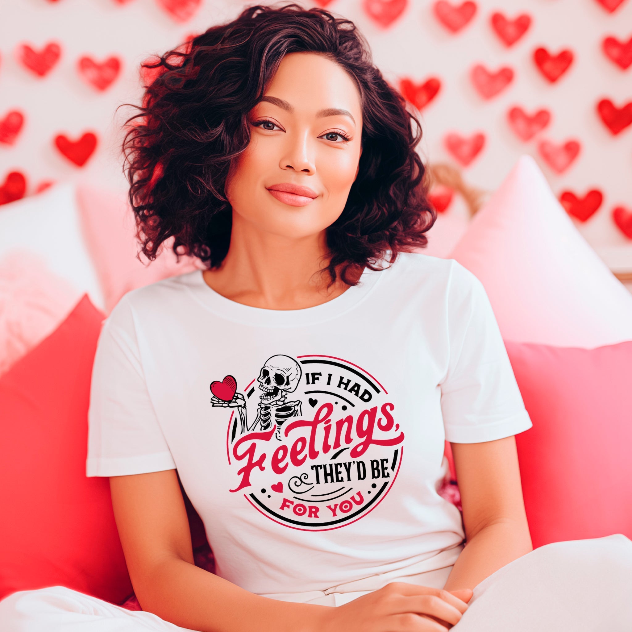 If I Had Feelings, They'd Be For You Premium Valentine's T-Shirt - Embedded Designz