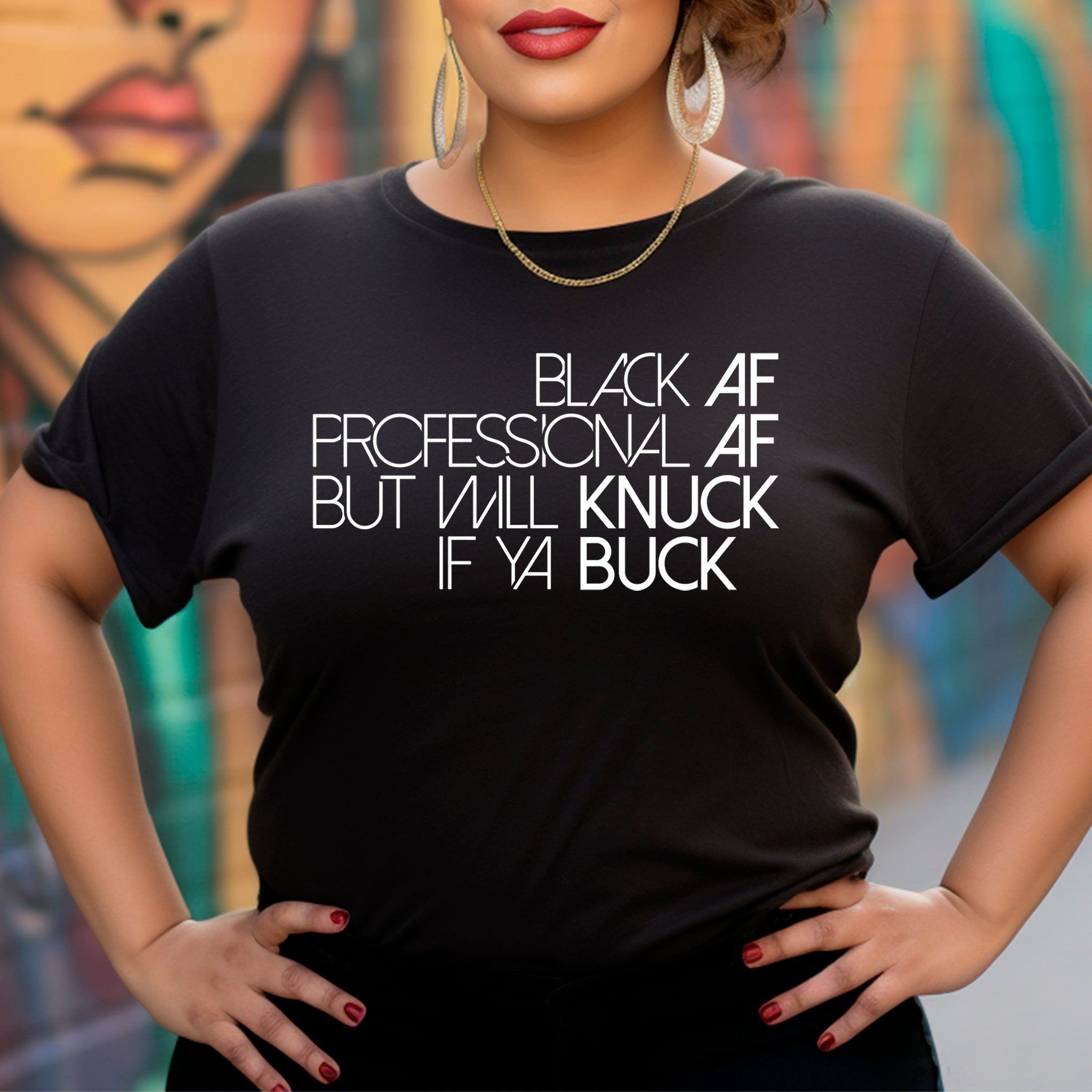 Knuck If You Buck Premium T-Shirt - Embedded Designz