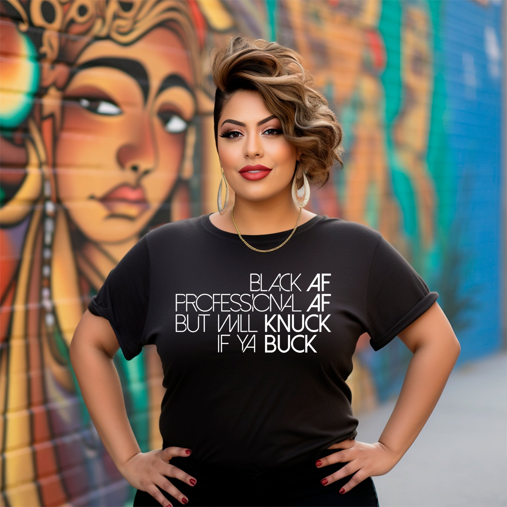 Knuck If You Buck Premium T-Shirt - Embedded Designz