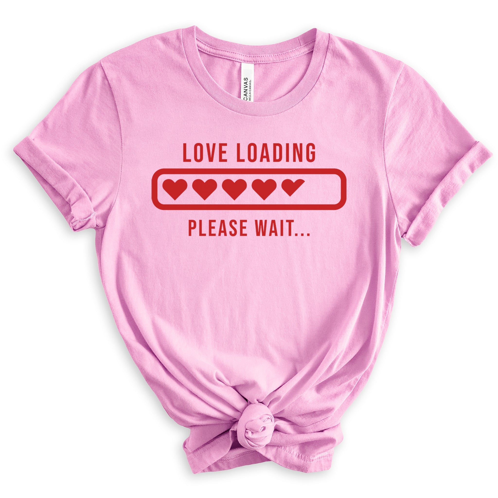 Love Loading Premium Valentine's T-Shirt - Embedded Designz