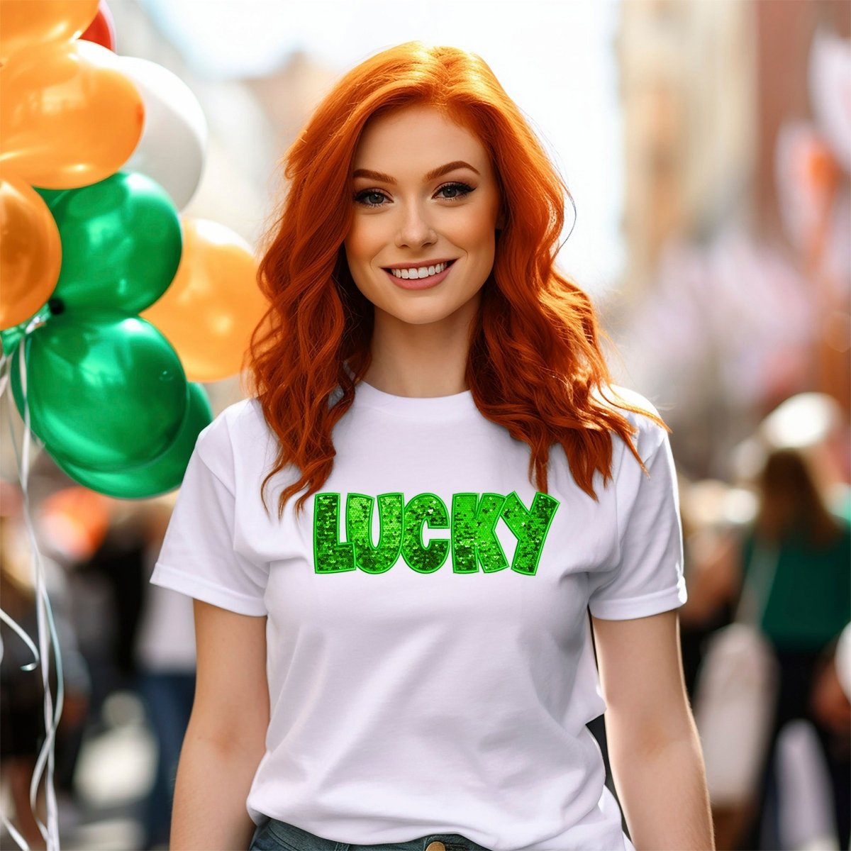Lucky St. Patrick's Day Premium T-Shirt - Embedded Designz