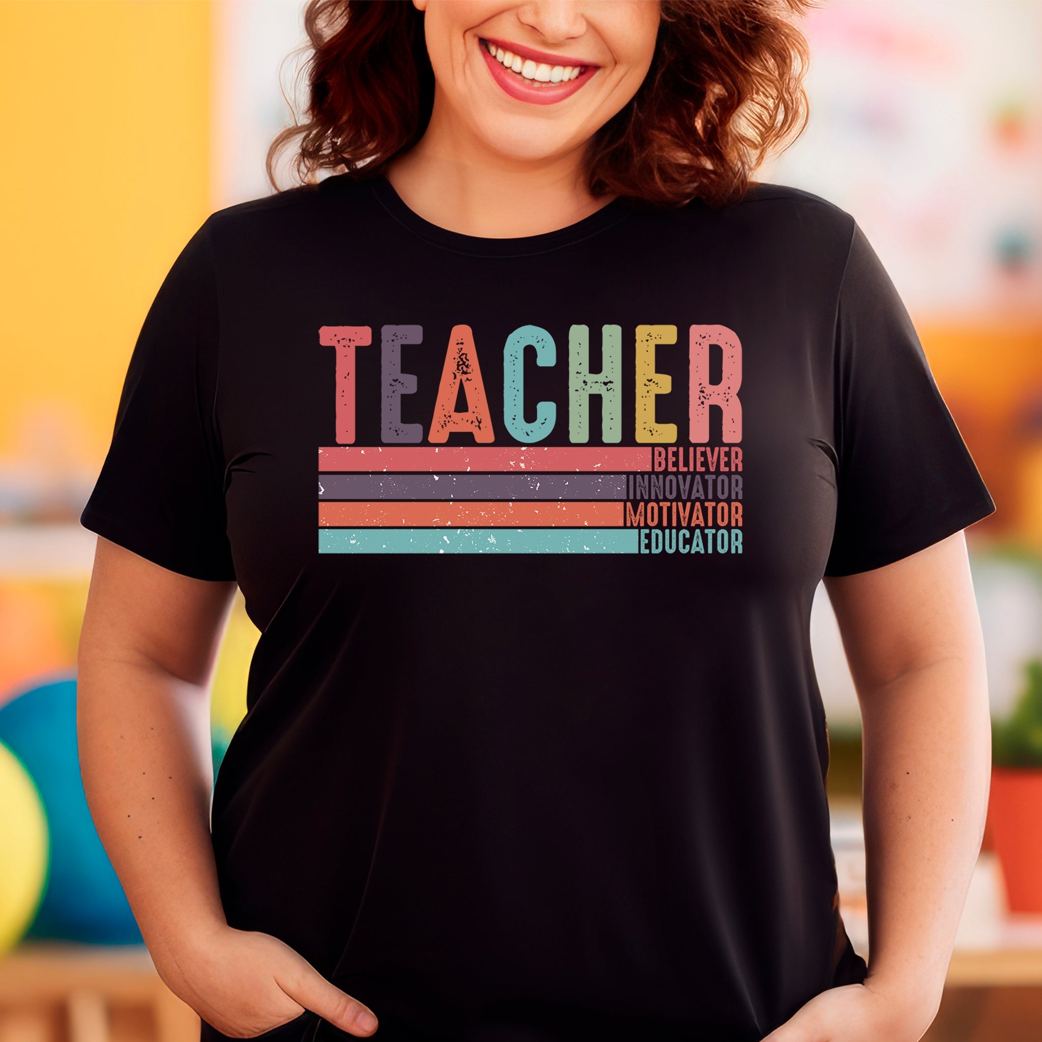 Teacher Qualities Premium T-Shirt - Embedded Designz