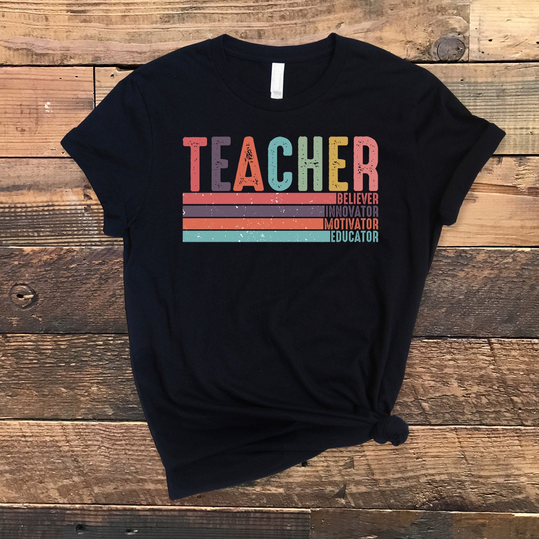 Teacher Qualities Premium T-Shirt - Embedded Designz