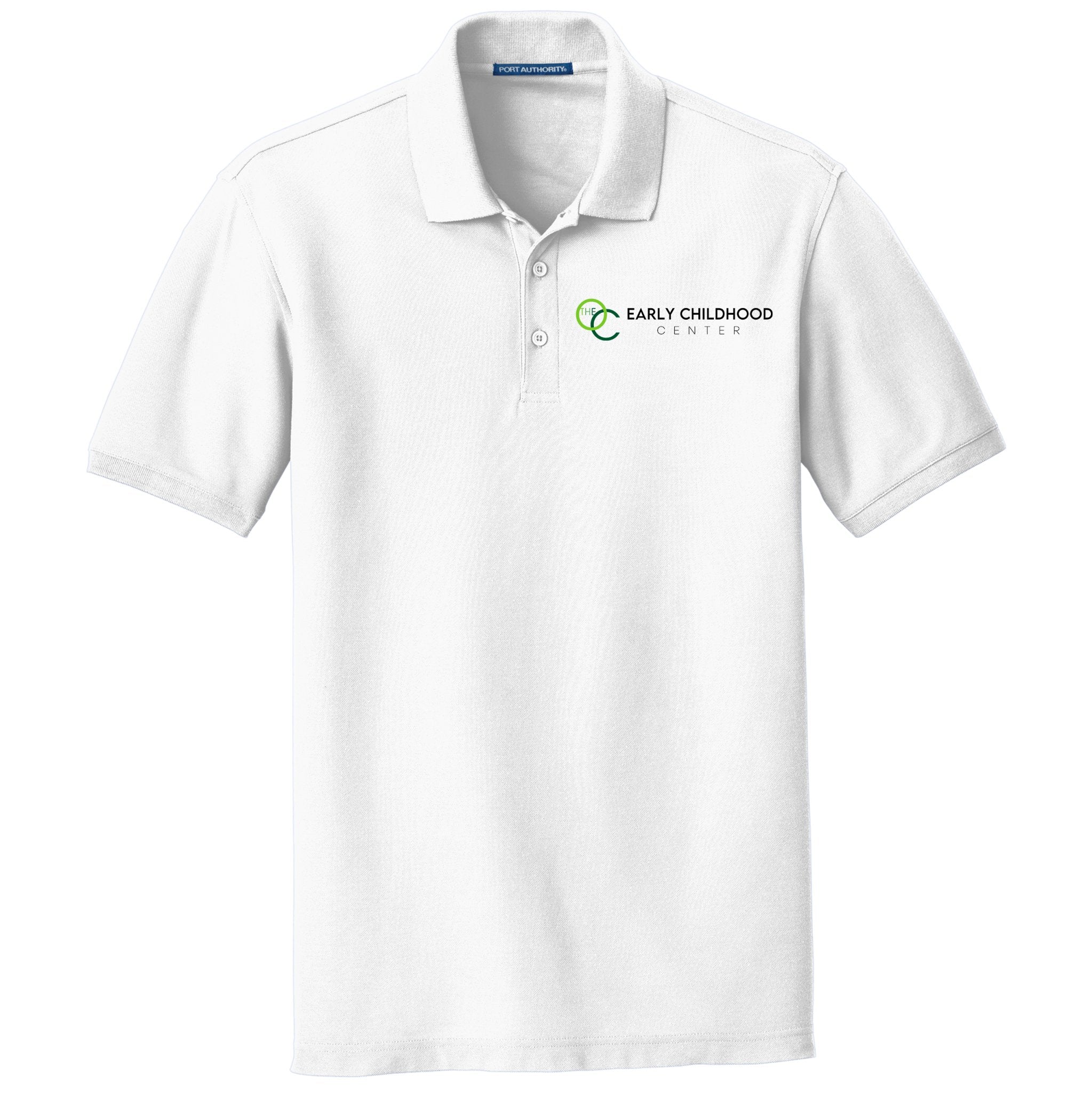 The OC Logo Adult Pique Polo Shirt - Embedded Designz
